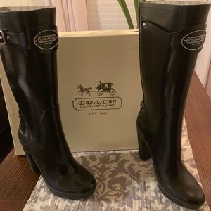 Coach Rainboots